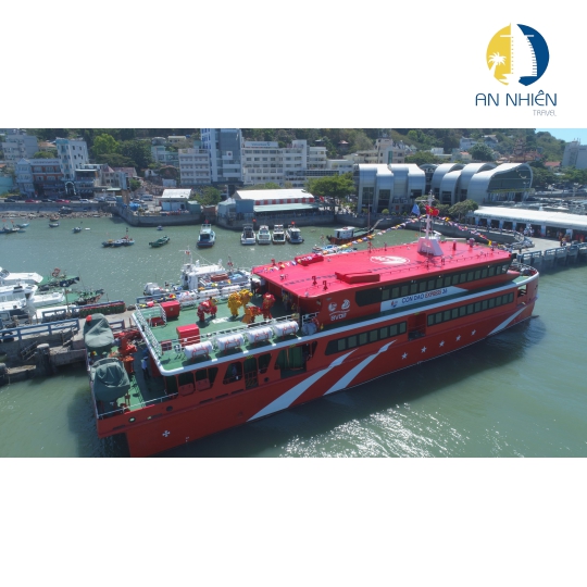 ĐẶT VÉ TÀU CAO TỐC ĐI PHÚ QUỐC  - HÃNG TÀU CÔN ĐẢO  EXPRESS 5 SAO 