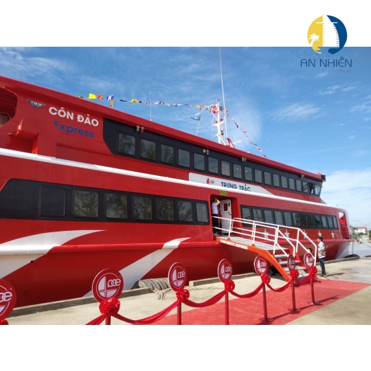 ĐẶT VÉ TÀU CAO TỐC ĐI CÔN ĐẢO - HÃNG TÀU CÔN ĐẢO  EXPRESS 5 SAO 