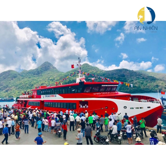 ĐẶT VÉ TÀU CAO TỐC ĐI CÔN ĐẢO - HÃNG TÀU CÔN ĐẢO  EXPRESS 5 SAO 